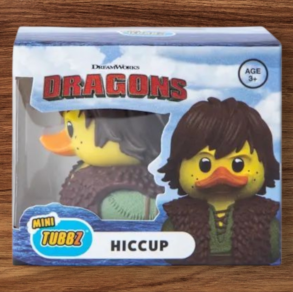 NIB How To Train Your Dragon: Hiccup TUBBZ (Mini Edition)